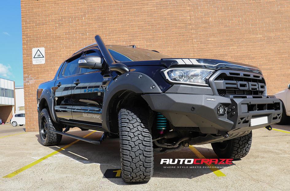 FORD RANGER HURRICANE MATTE BLACK